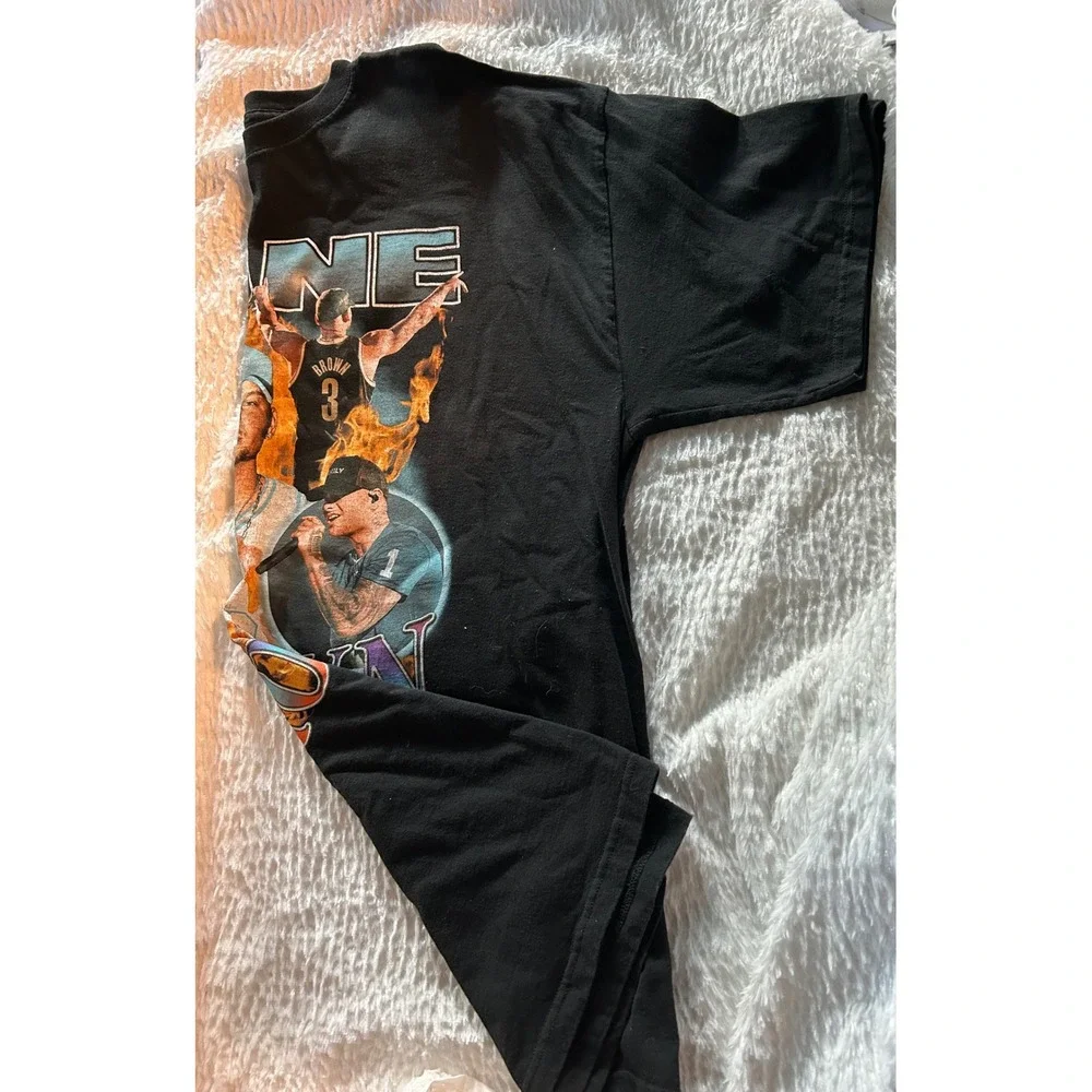 Kane Brown Graphic T-Shirt Mens 2XL Black Short Sleeve Country Music Tour Tee - Picture 3 of 3